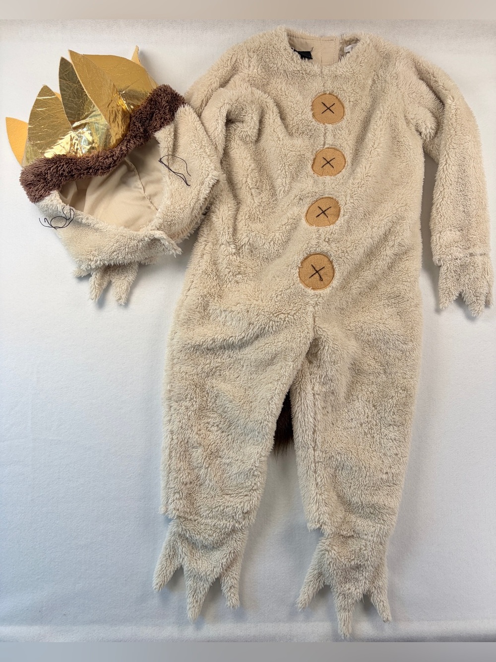 PBK Where The Wild Things Are Max Costume 3T Unisex Toddler Pottery Barn Kids